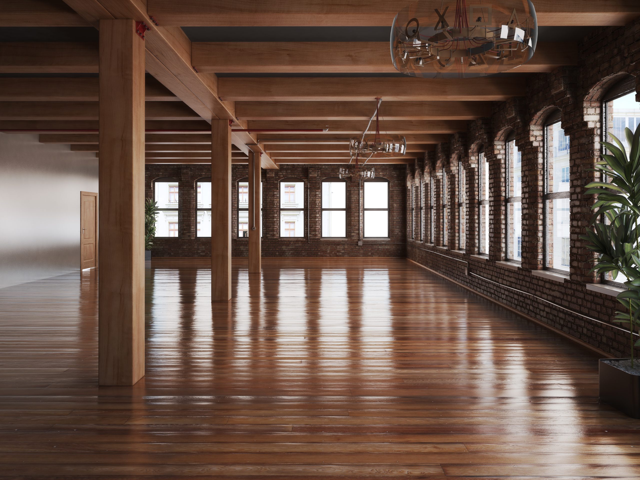 Sanding and staining wood floors in Houston Texas by Selah Flooring.